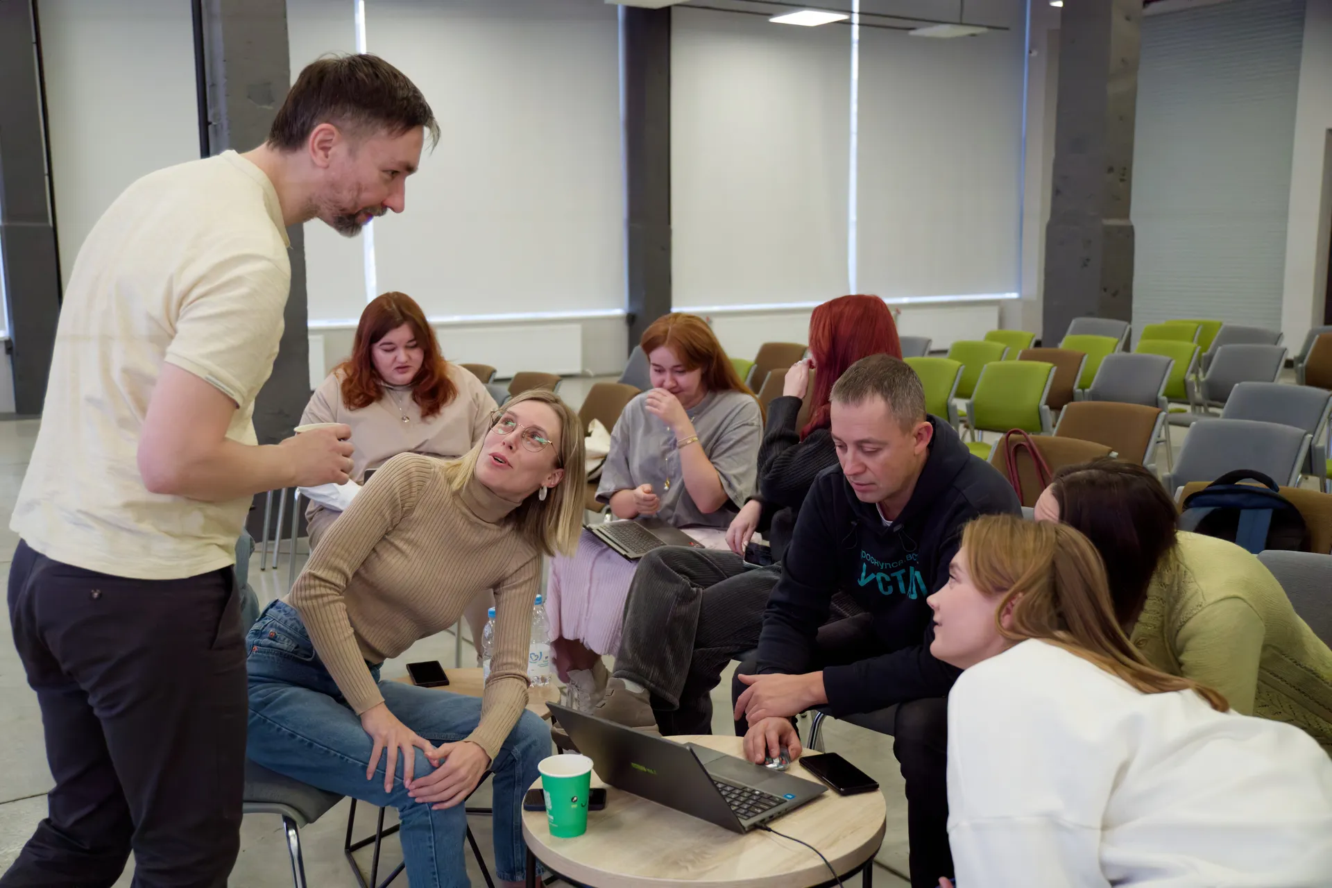 Воркшоп по AI, в технопарке Морион Диджитал